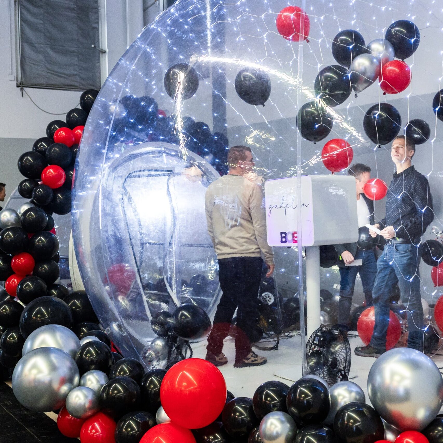 gadplan Ballondome bei der Best of Events BOE in Dortmund