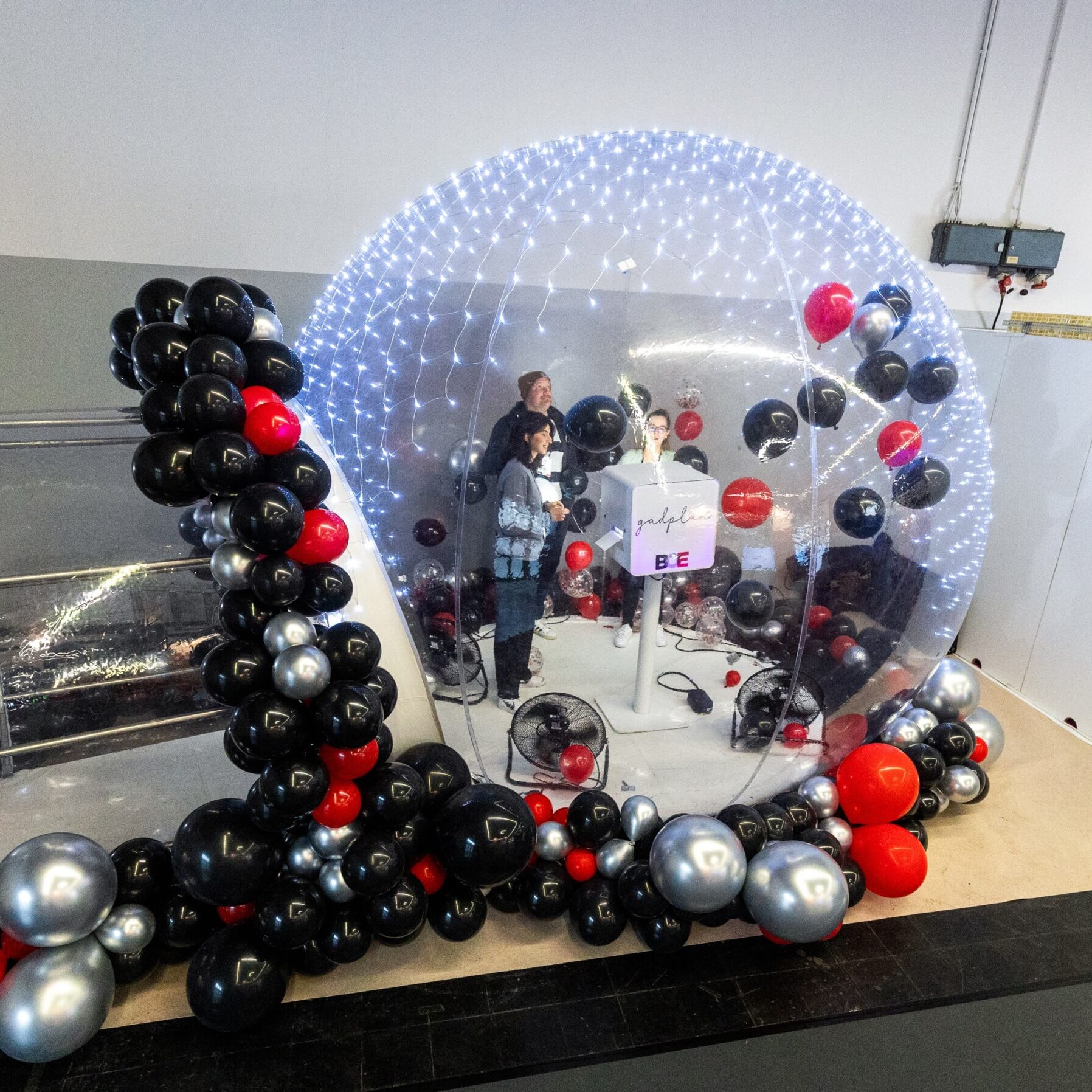 Fotobox Ballon Dome Kugel Promotion Photobooth