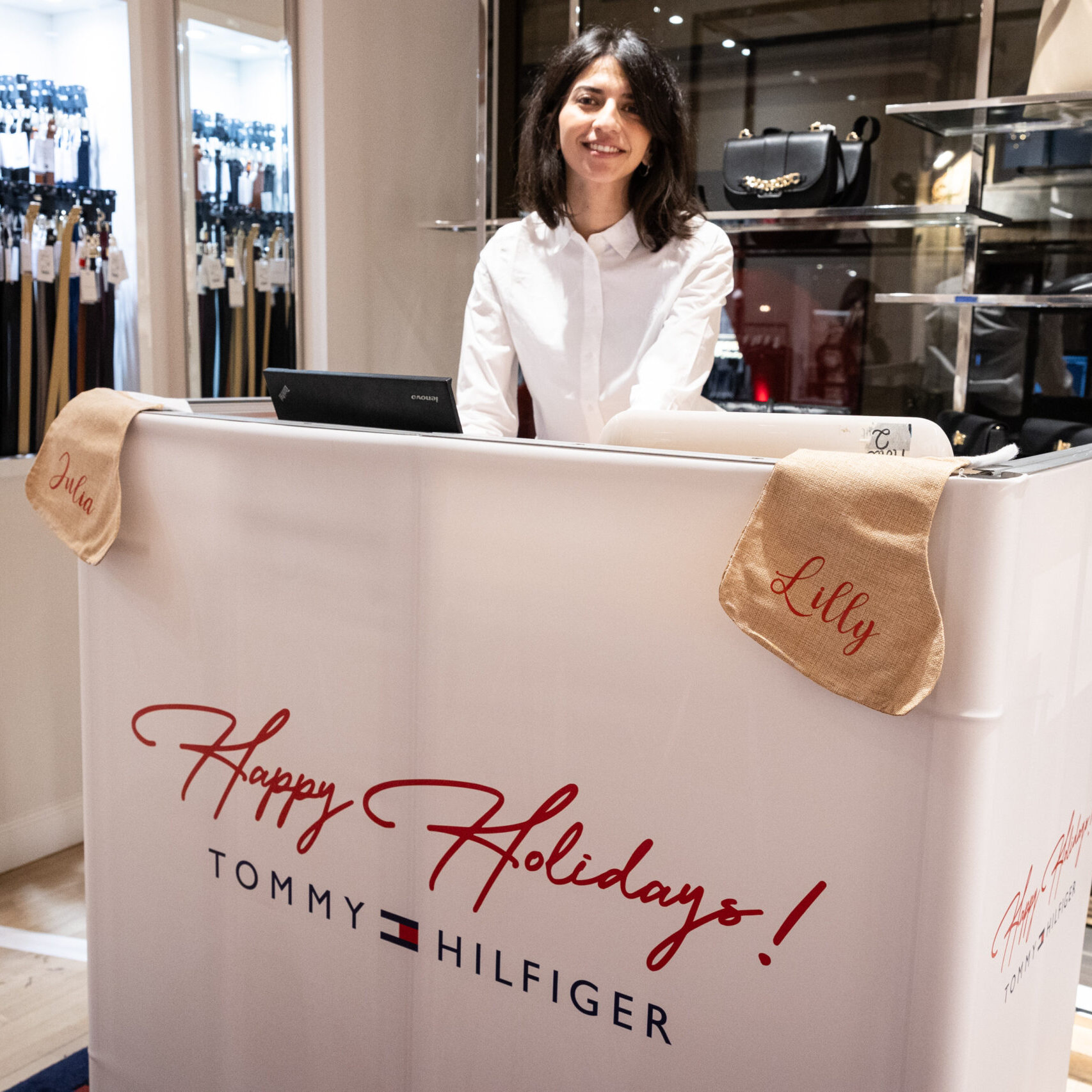 Weihnachtsaktion Weihnachtsevent Weihnachtsfeier Weihnachtsmarkt Eventaktion Weihnachten Give Away Weihnachten Weihnachtstrumpf personalisierung