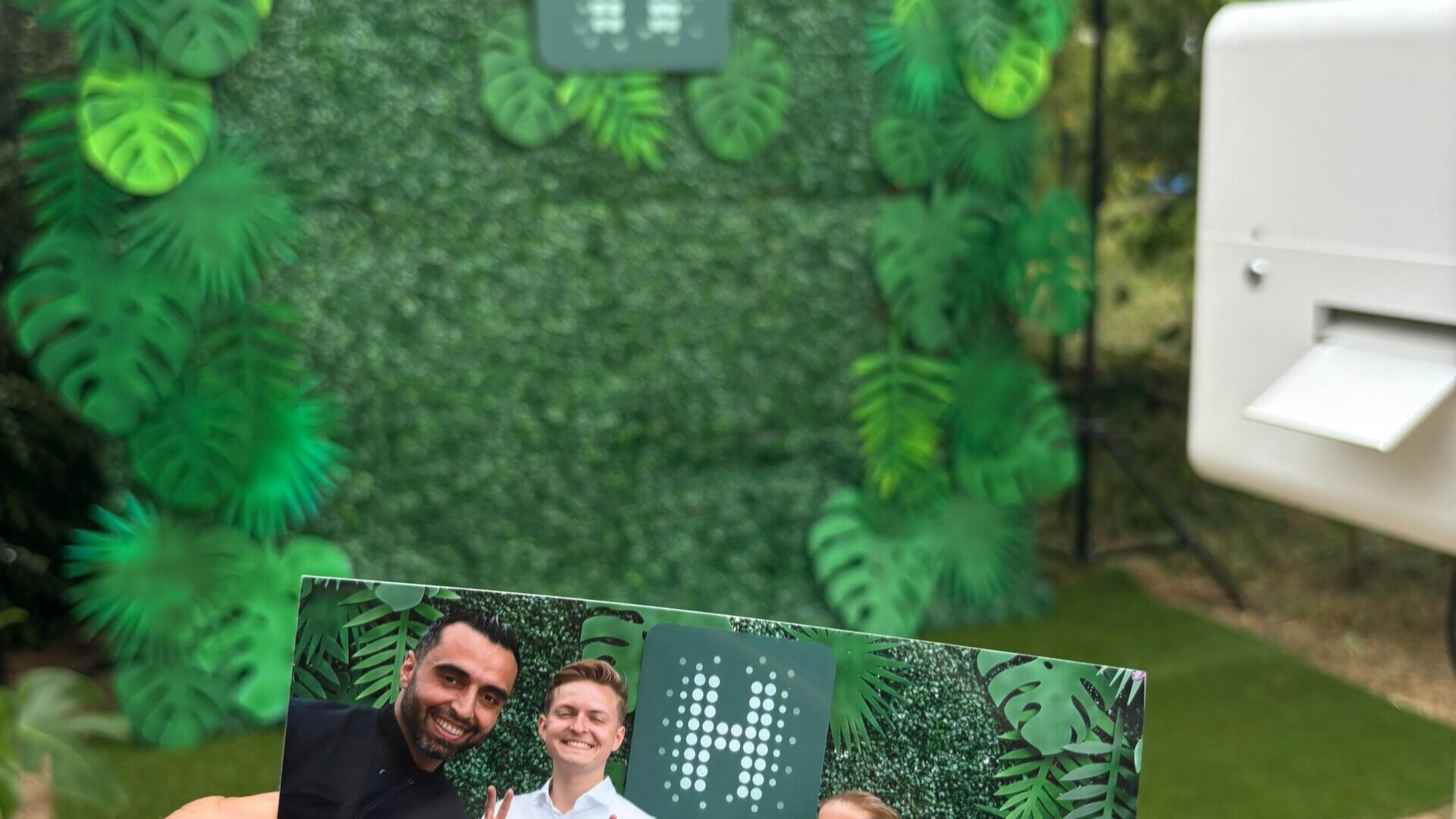 Photobooth dschungel Hintergrund eventlysolutions gadplan