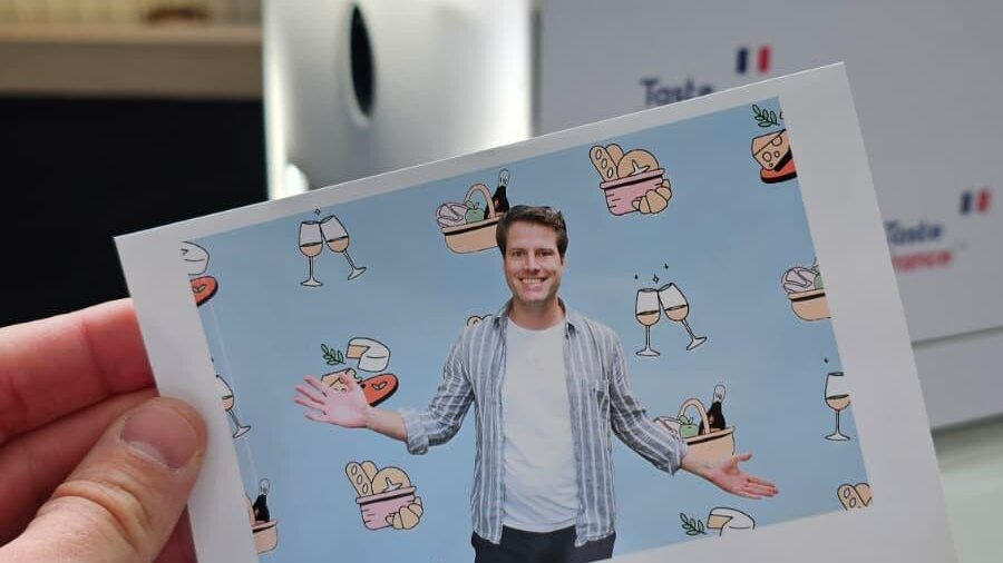 Photobooth KI Fotobox gadplan Beambooth Gourmet Festival taste france