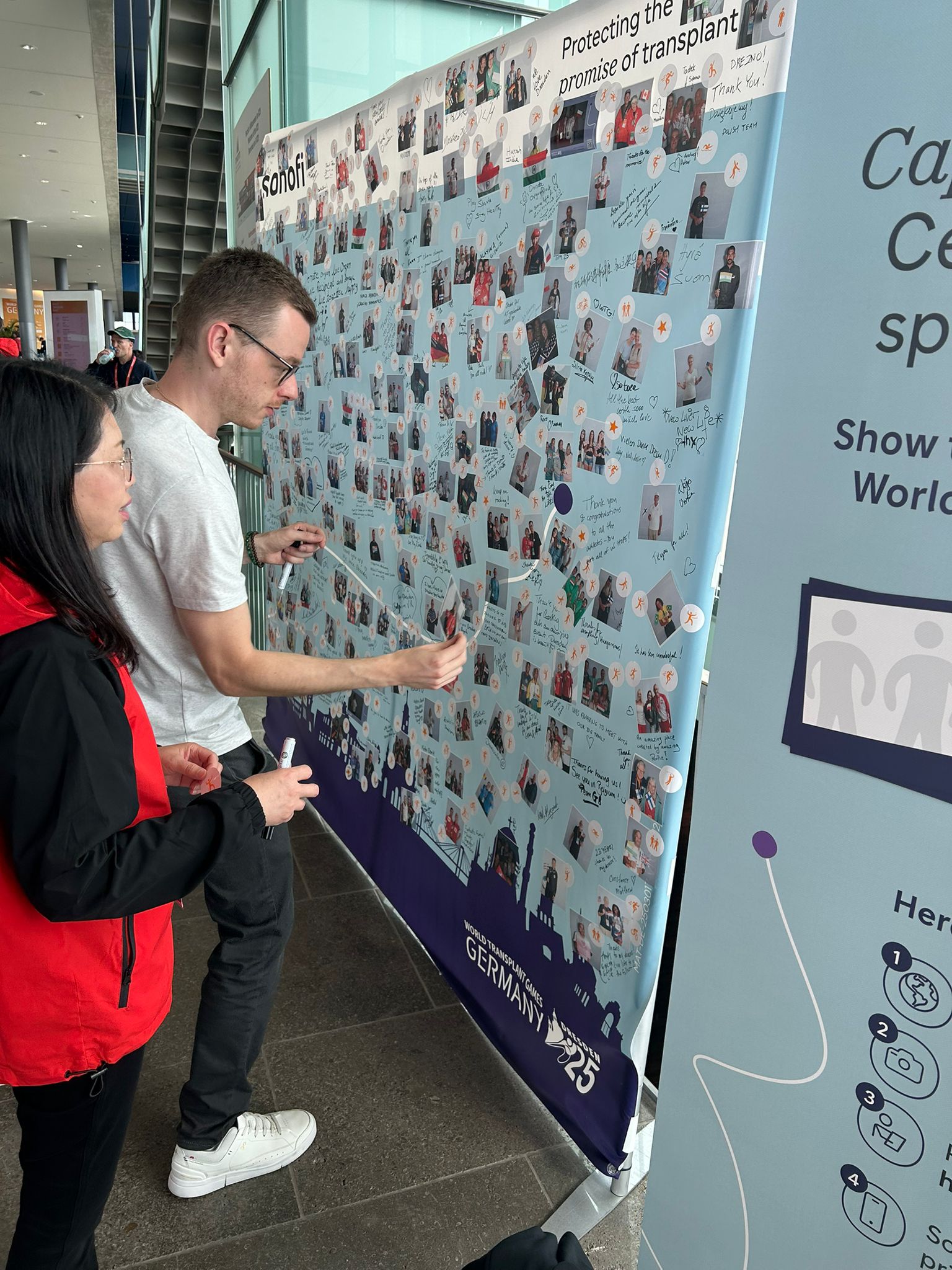 Photobooth Connection Wall Mitmachaktion gadplan Fotobox Eventtool