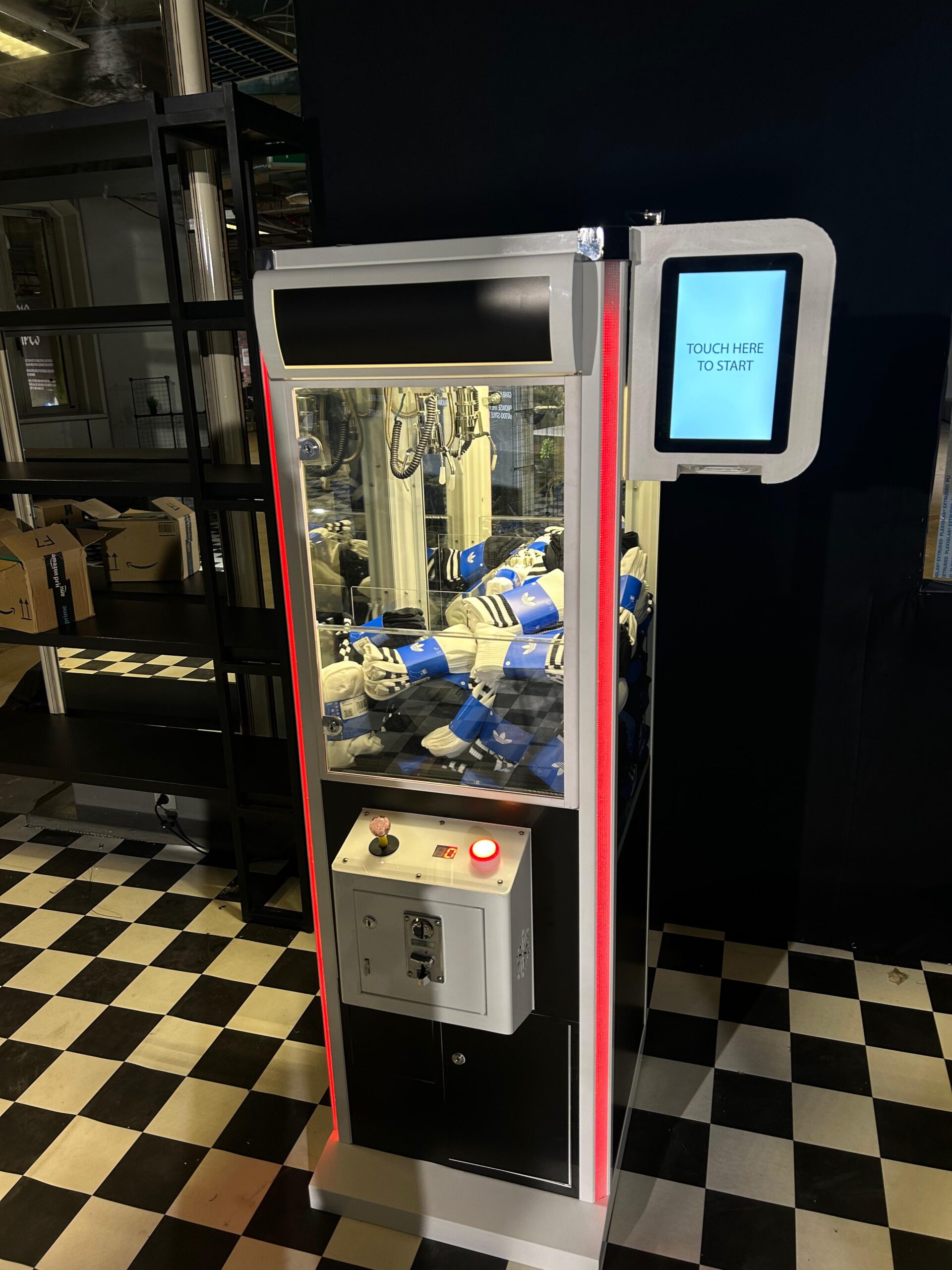 Greifarm avantgarde adidas Greifarmautomat mieten gadplan