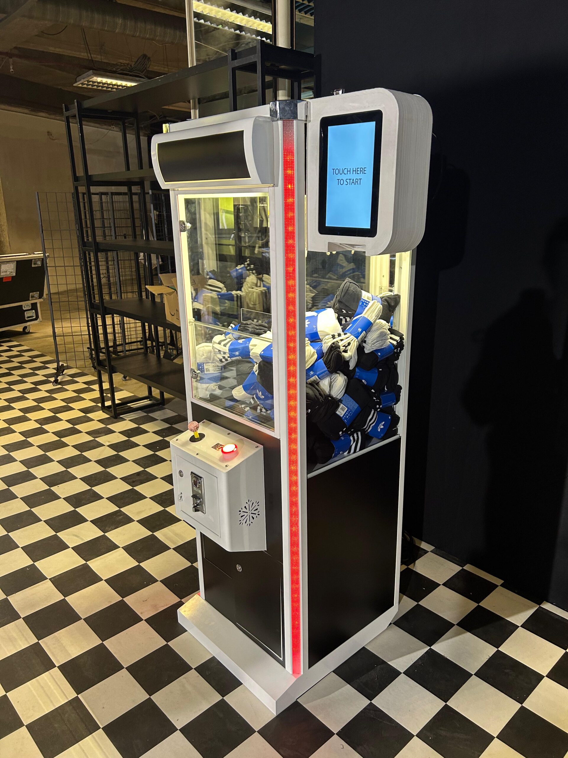 Greifarm avantgarde adidas Greifarmautomat mieten gadplan