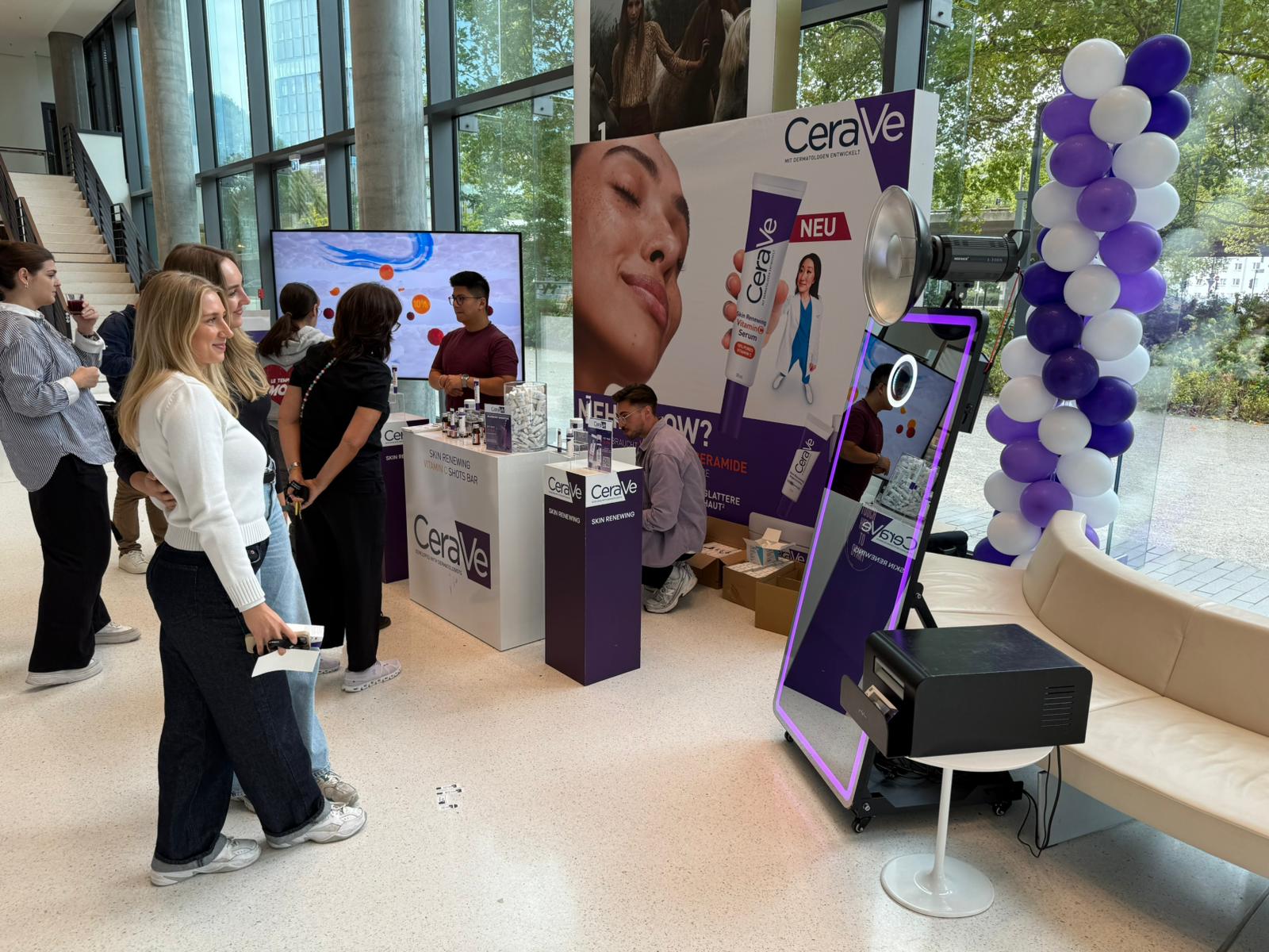 Mirrorbooth Fotospegel Mirror booth gadplan maywald cerave