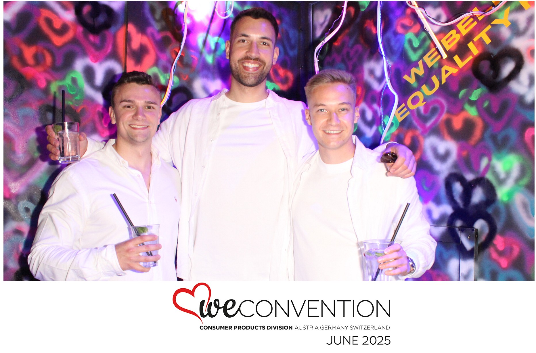 Photobooth neon gadplan Ocean Diva Fotohintergrund