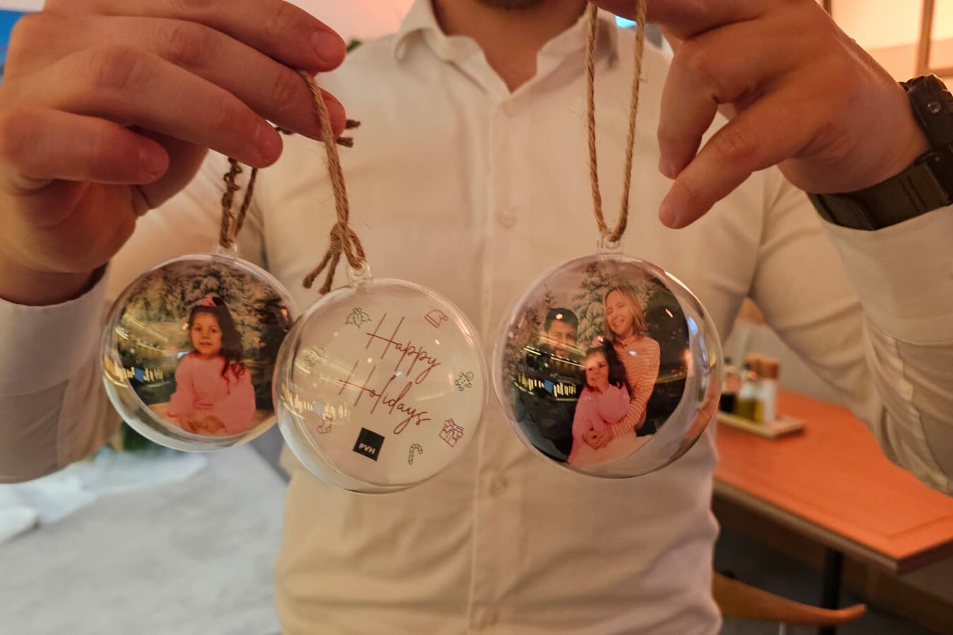 Live Druck Aktion Fotograf Weihnachtskugelaktion Foto-Weohnachtskugeln gadplan PVH