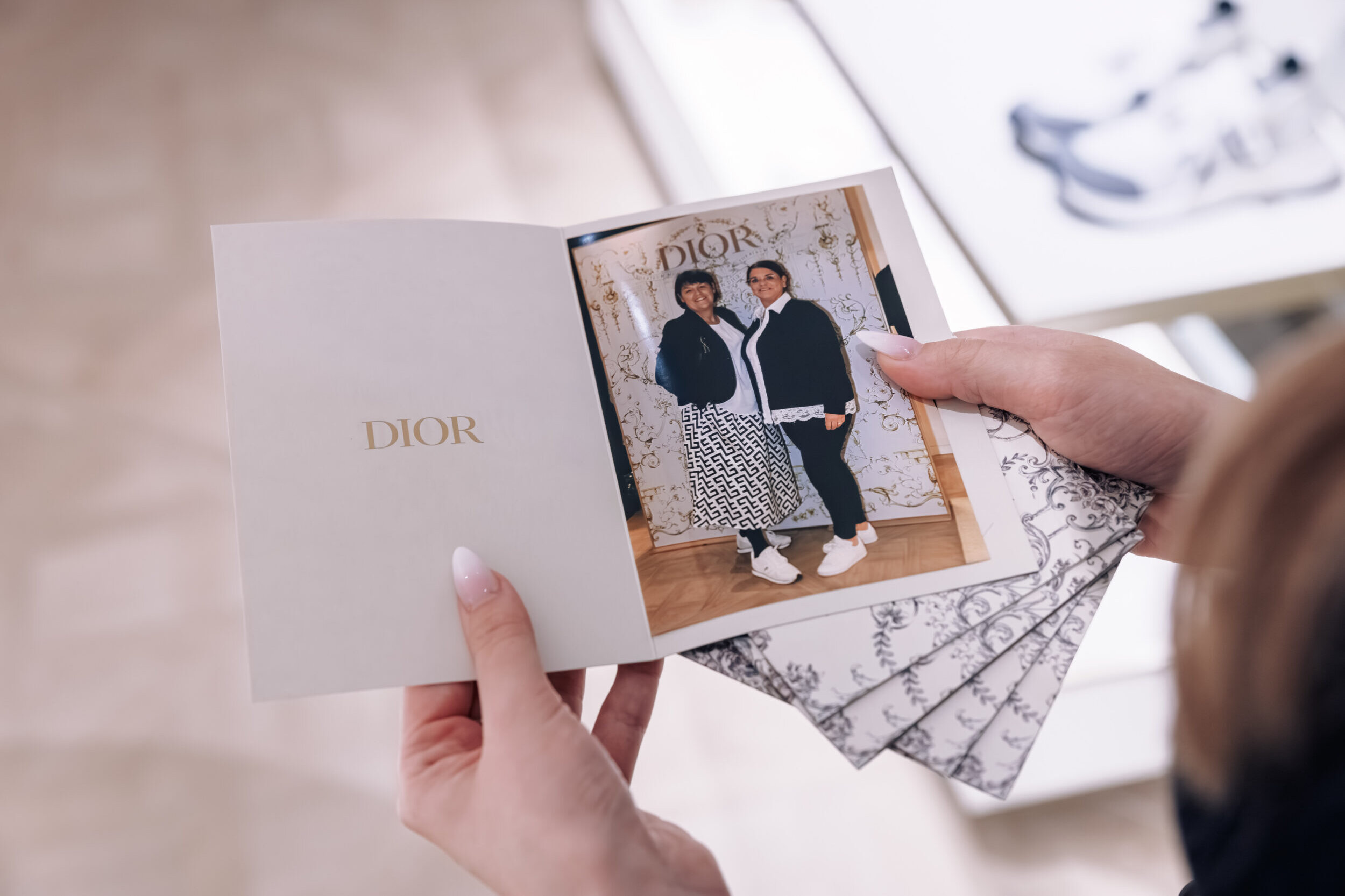 Eventfotograf Fashion Event Live Druck im Dior Store Düsseldorf