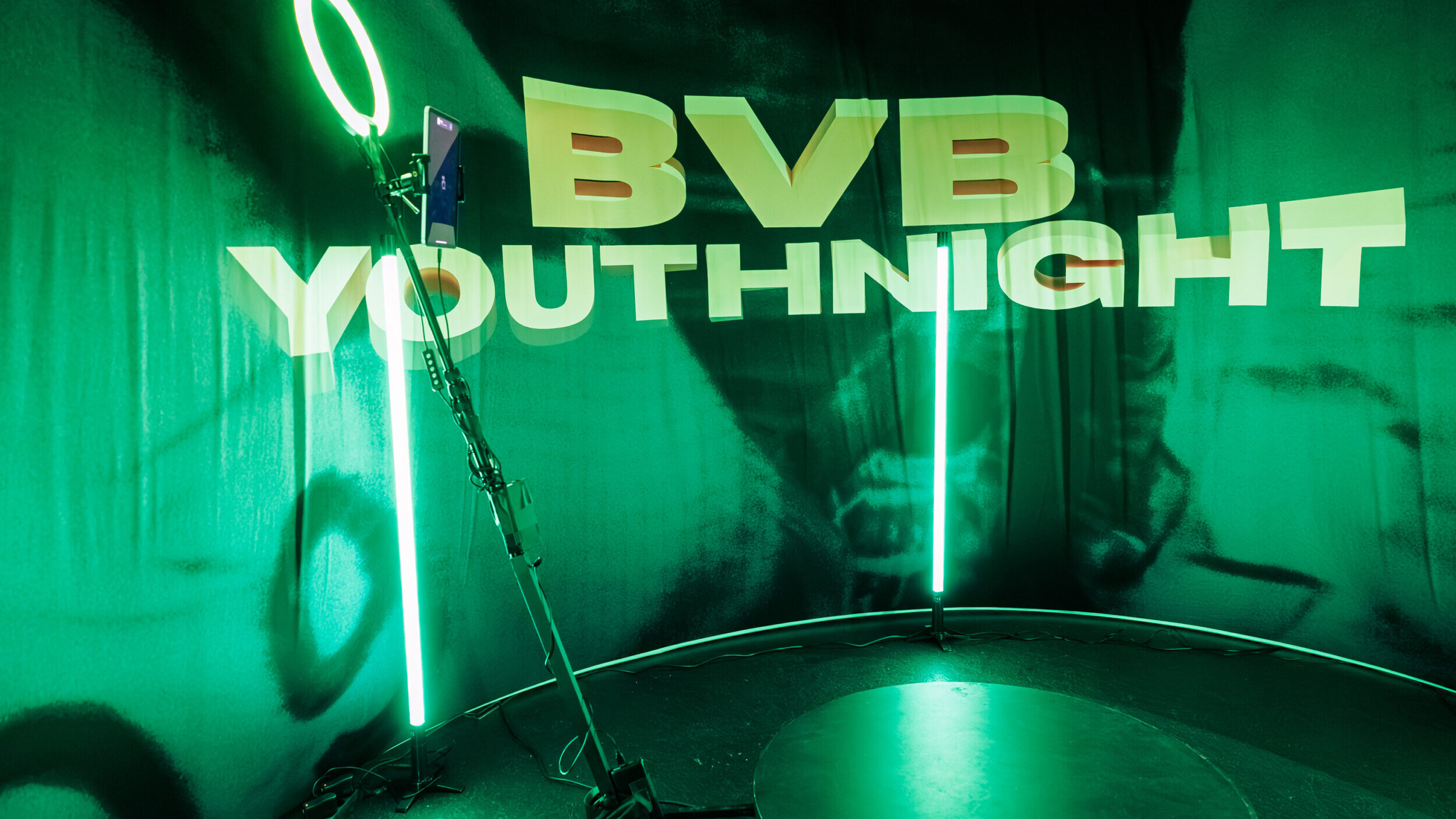 Spinbooth 360 Grad Booth Dortmund gadplan BVB Borussia Dortmund
