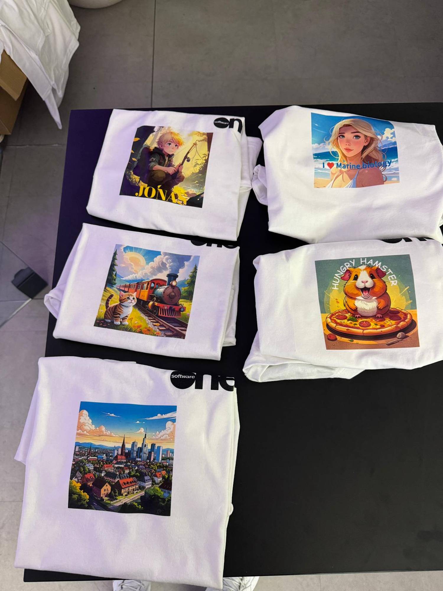 Transferdruck gadplan Personalisierungsaktion Event Shirtdruck Adobe Express Designstation