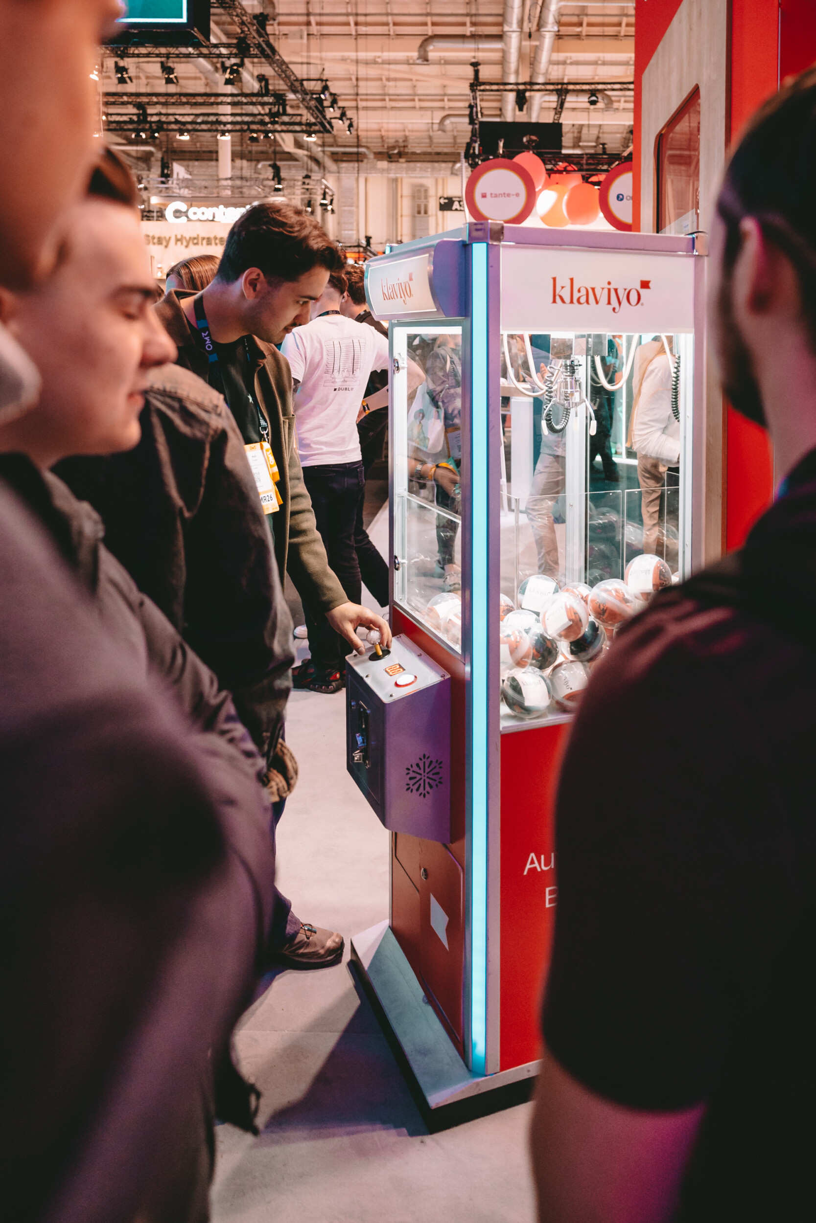 Greifarm Klayviyo gadplan OMR Setcon Hamburg Greifautomat
