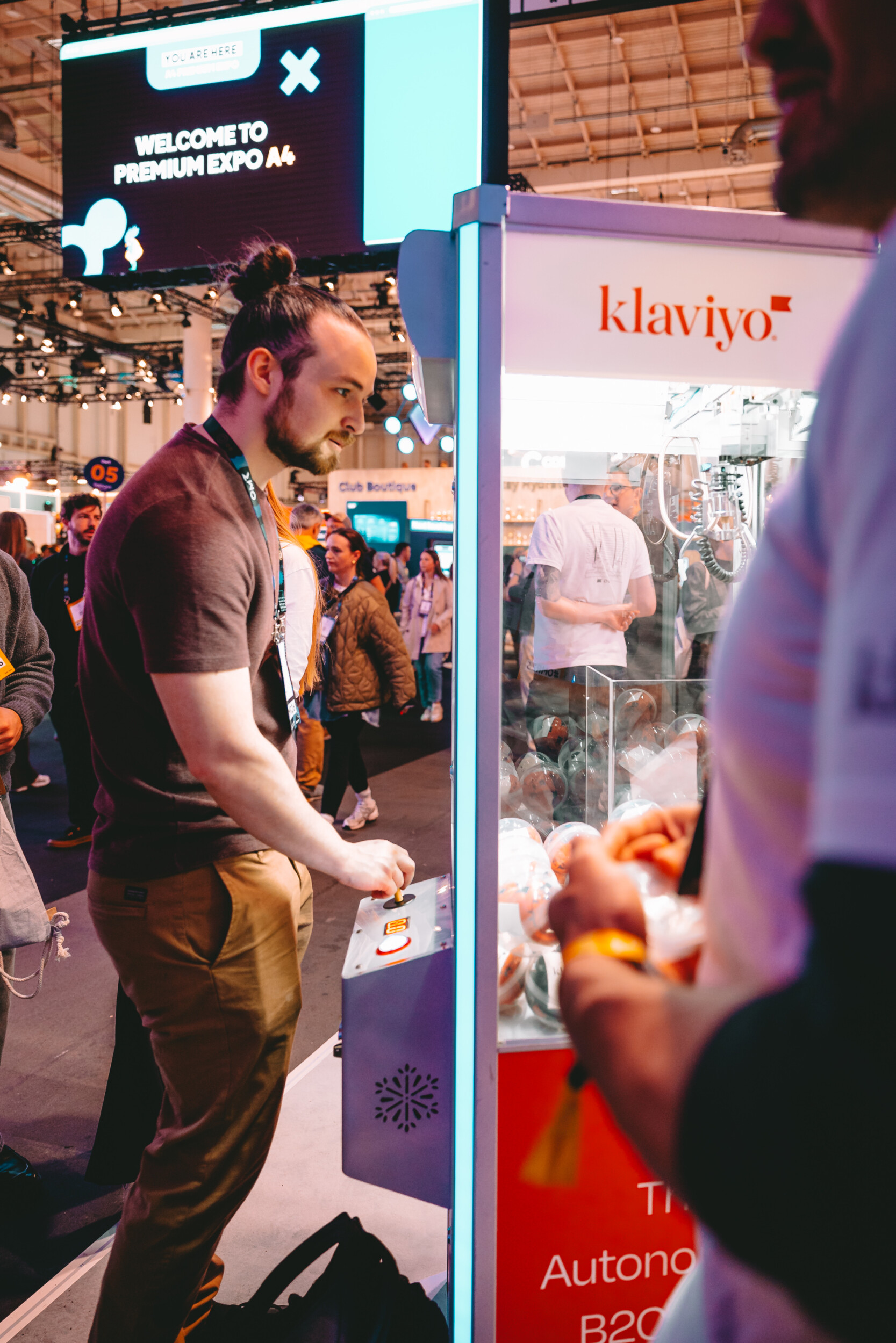 Greifarm Klayviyo gadplan OMR Setcon Hamburg Greifautomat