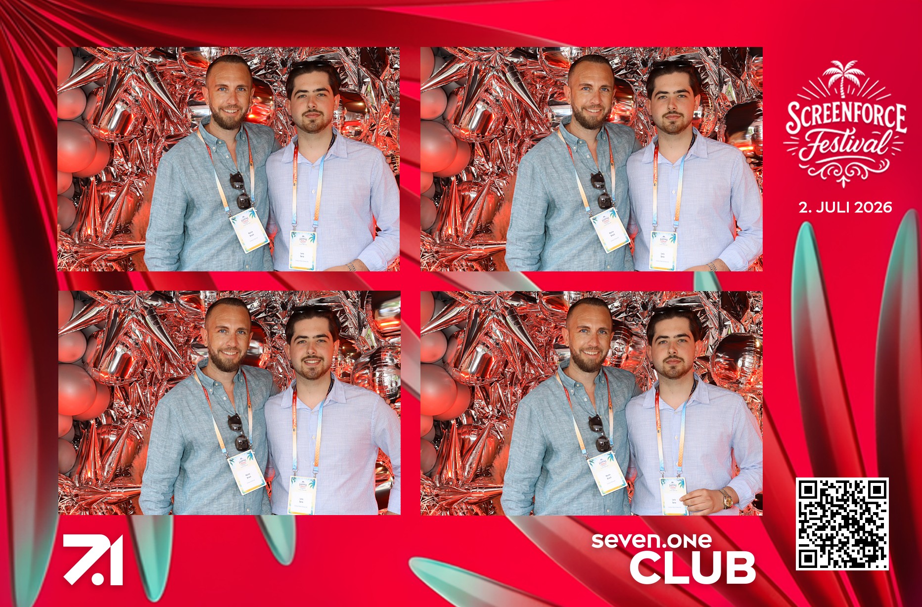 Photobooth Fotobox ProSieben Joyn Festival Eventaktion gadplan