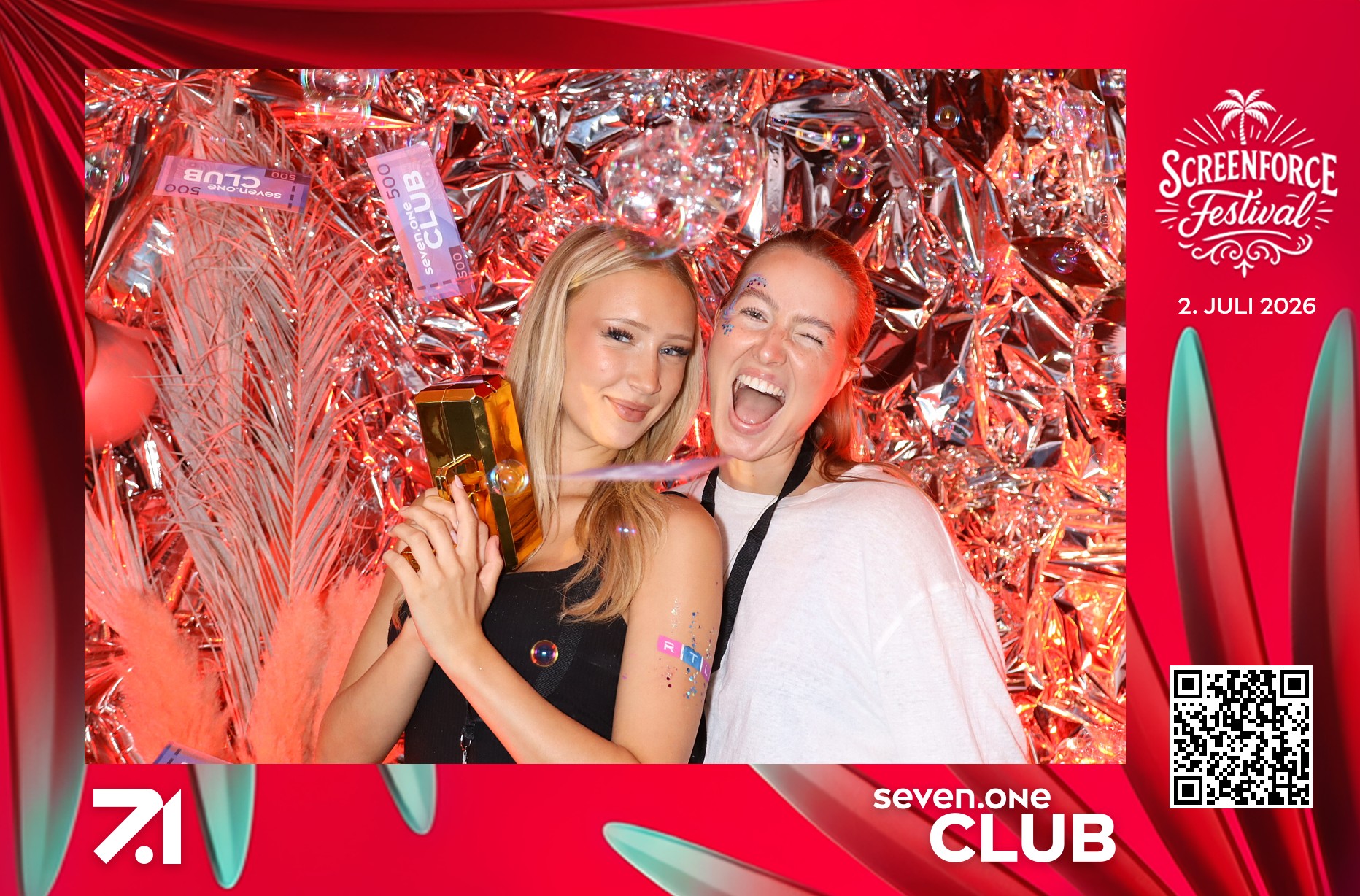 Photobooth Fotobox ProSieben Joyn Festival Eventaktion gadplan