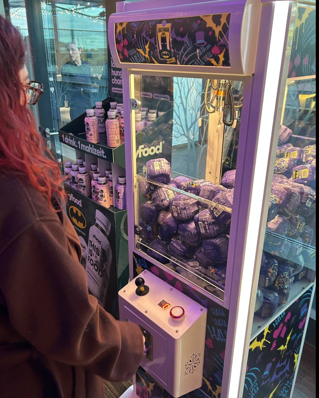 Greifarmautomat gadplan Greifarm Claw Machine Batman