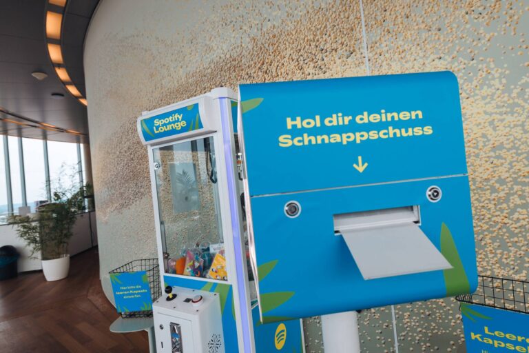 Gebrandeter Greifarm bei Spotify und Openers