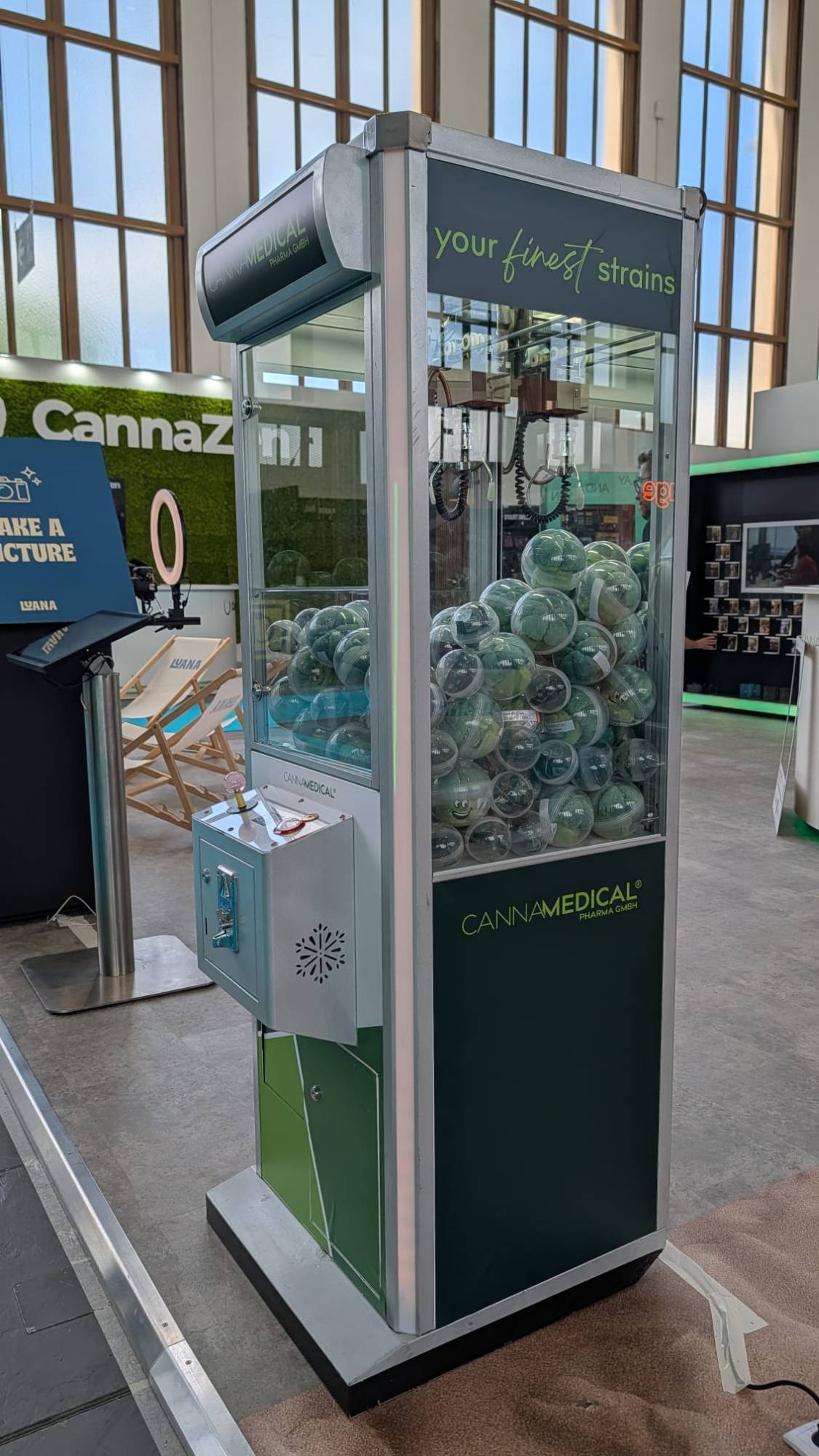 Kaleidoskop Fotobox Greifarmautomat Greifautomat Claw Machine caleidoscope